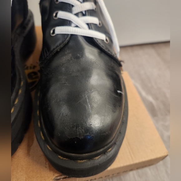 Dr Martens Women's size 7 platform leather boots - Picture 5 of 9